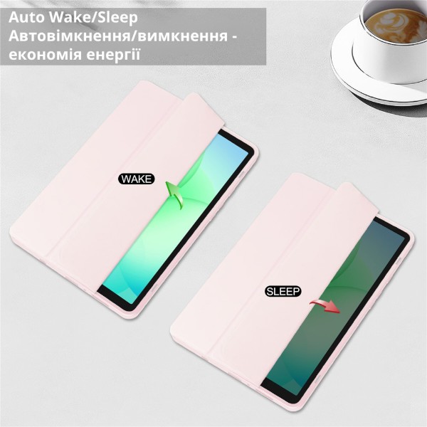 Фото - Чохол для планшету BeCover Soft Edge TPU з кріпленням for Samsung Galaxy Tab A11 SM-X133/X135 8.7" Pink (715563)